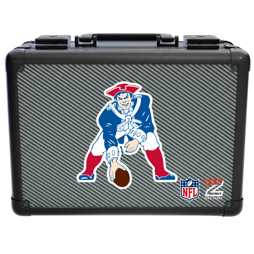 New England Patriots - NFL Carbon Fiber Slab Cases X, 2R, XL