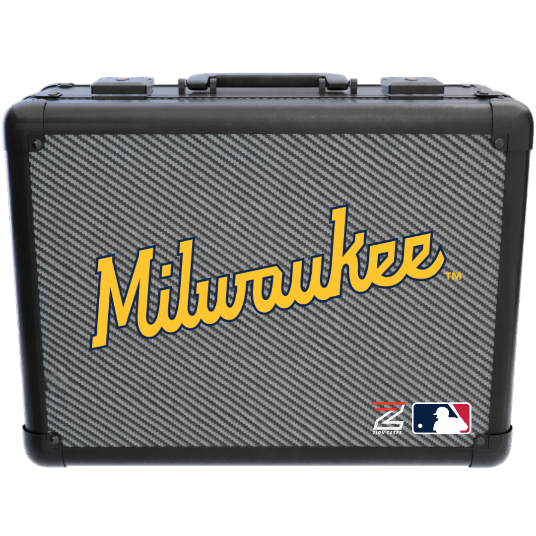 Milwaukee Brewers - MLB Carbon Fiber Slab Cases X, 2R, XL