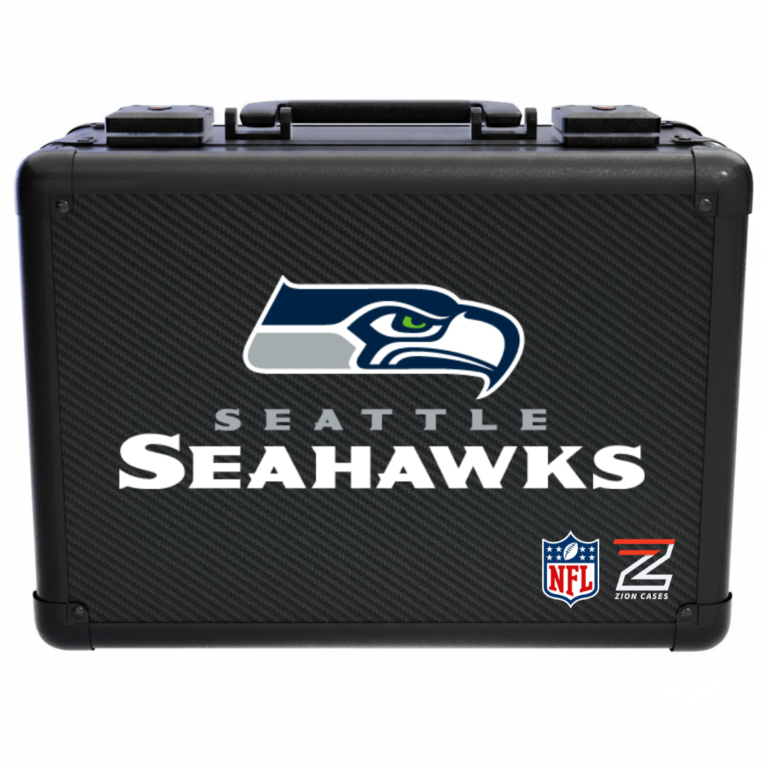 Seattle Seahawks - NFL Carbon Fiber Slab Cases X, 2R, XL