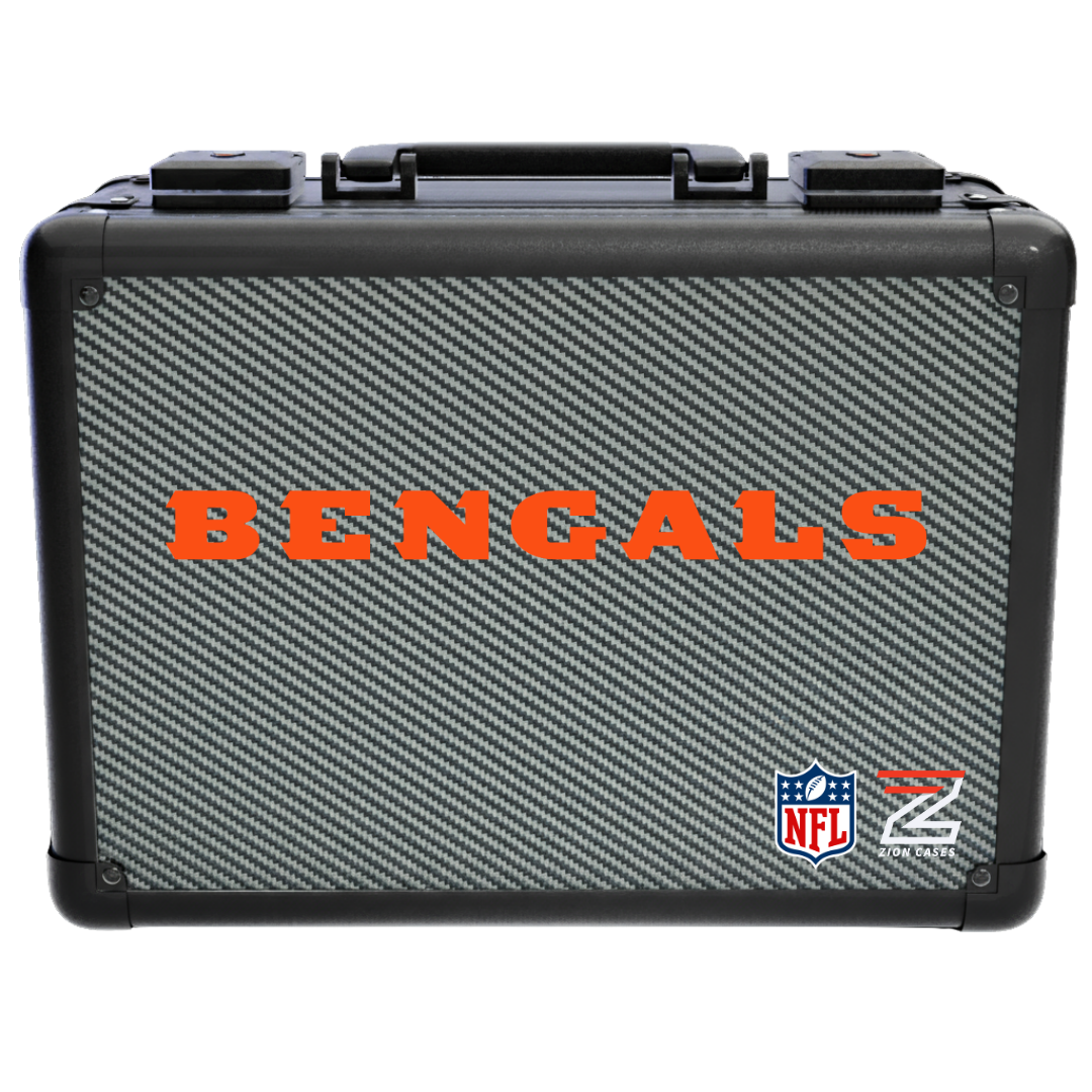 Cincinnati Bengals - NFL Carbon Fiber Slab Cases X, 2R, XL