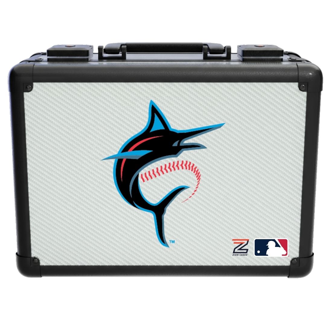 Miami Marlins - MLB Carbon Fiber Slab Cases X, 2R, XL