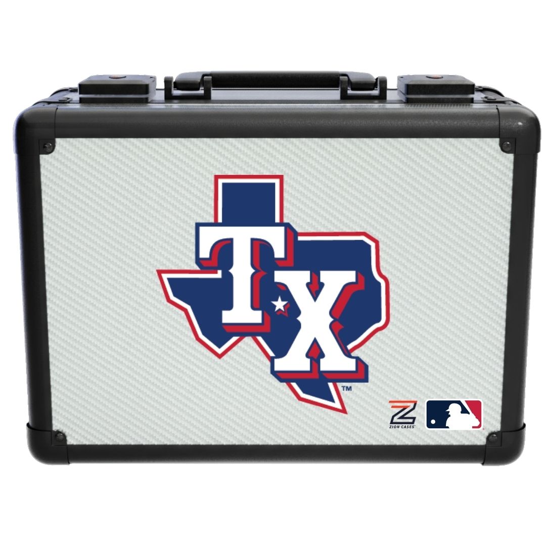 Texas Rangers - MLB Carbon Fiber Slab Cases X, 2R, XL