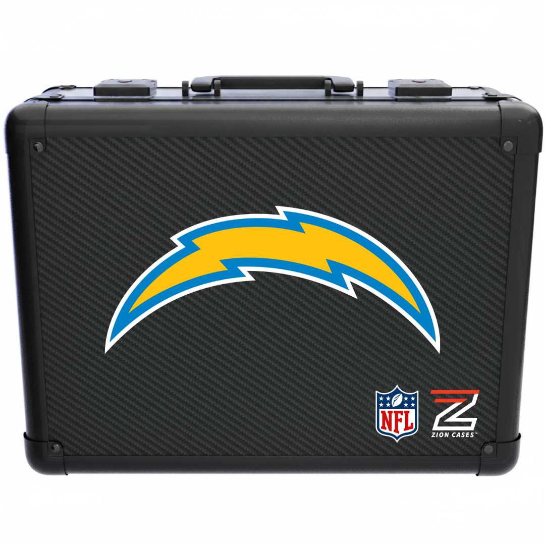 Los Angeles Chargers - NFL Carbon Fiber Slab Cases X, 2R, XL
