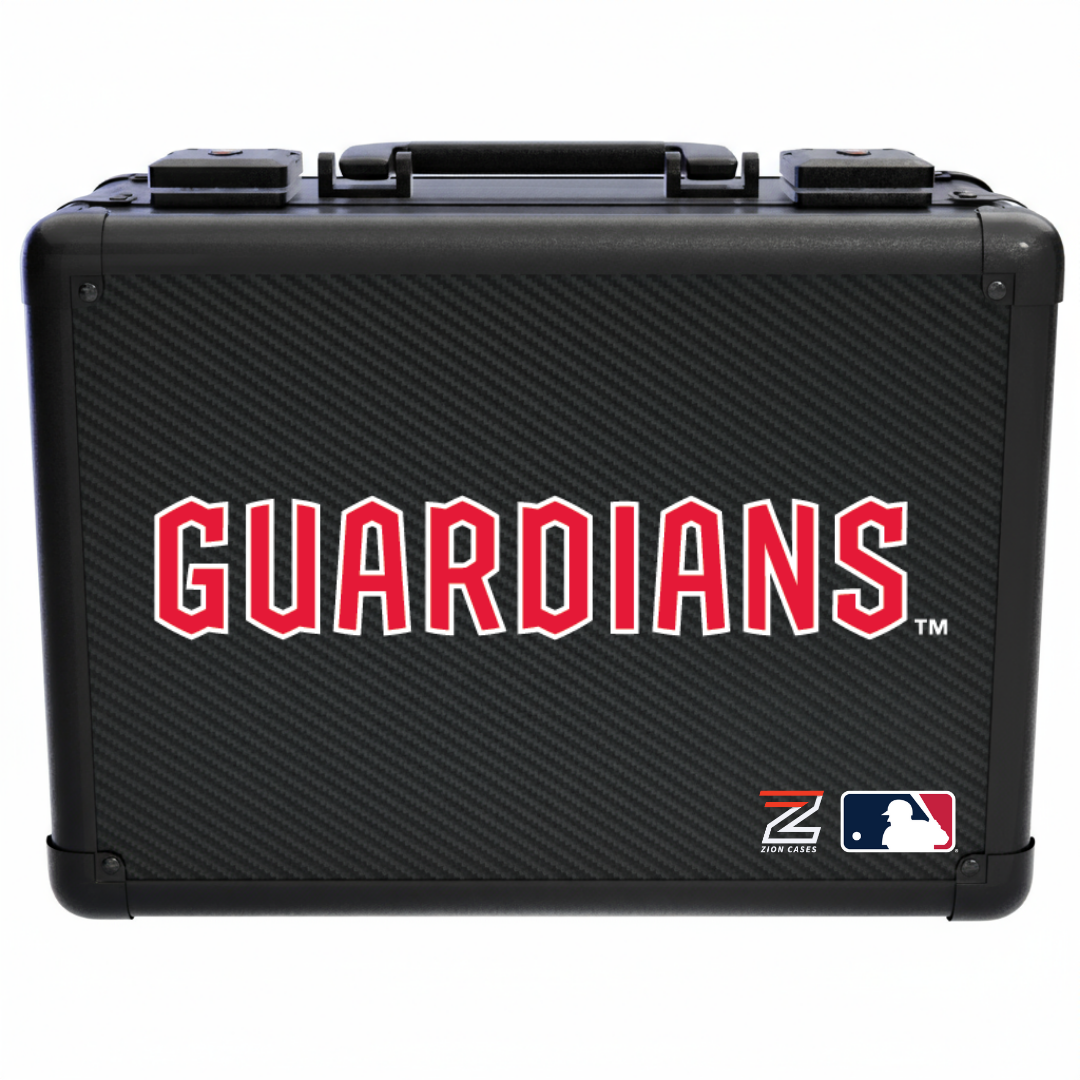 Cleveland Guardians - MLB Carbon Fiber Slab Cases X, 2R, XL