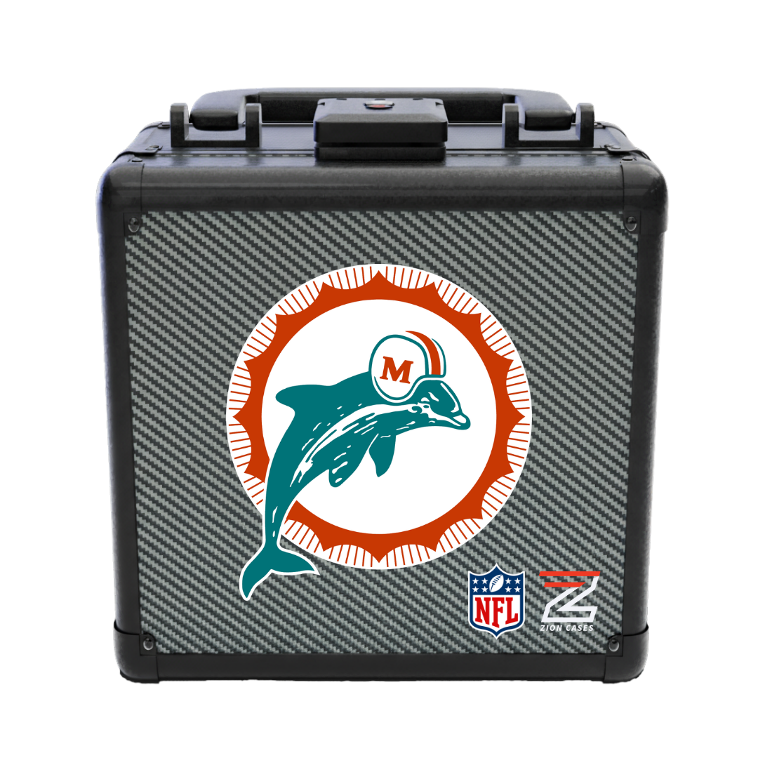 Miami Dolphins - NFL Carbon Fiber Slab Cases X, 2R, XL