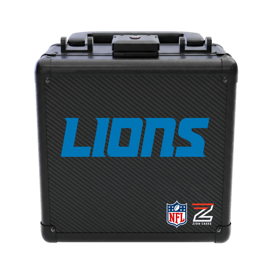 Detroit Lions - NFL Carbon Fiber Slab Cases X, 2R, XL