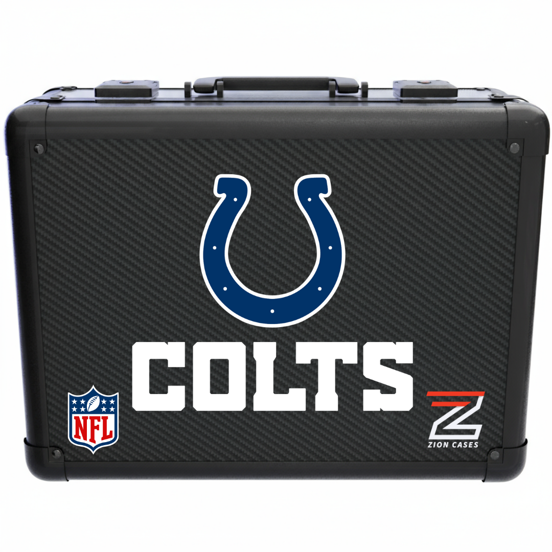 Indianapolis Colts - NFL Carbon Fiber Slab Cases X, 2R, XL
