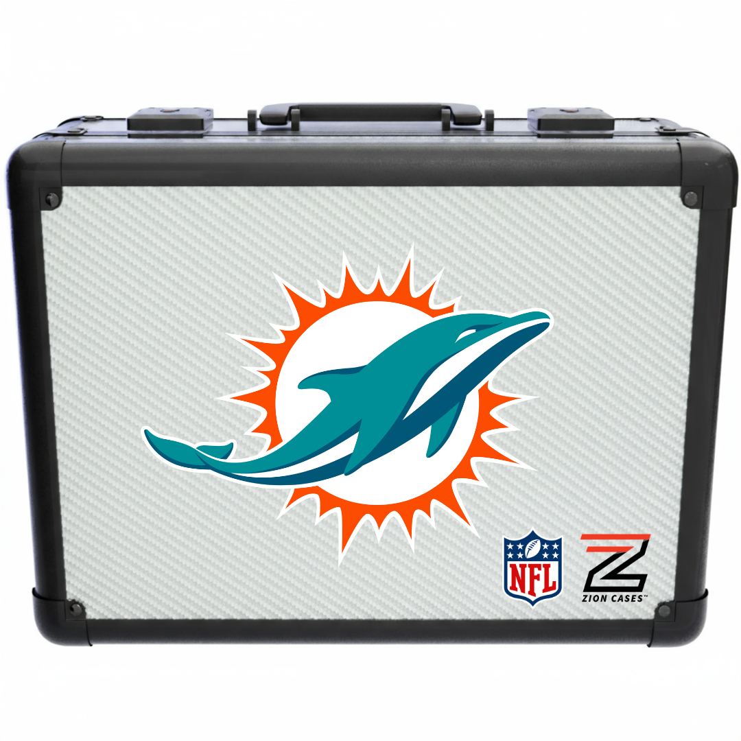 Miami Dolphins - NFL Carbon Fiber Slab Cases X, 2R, XL