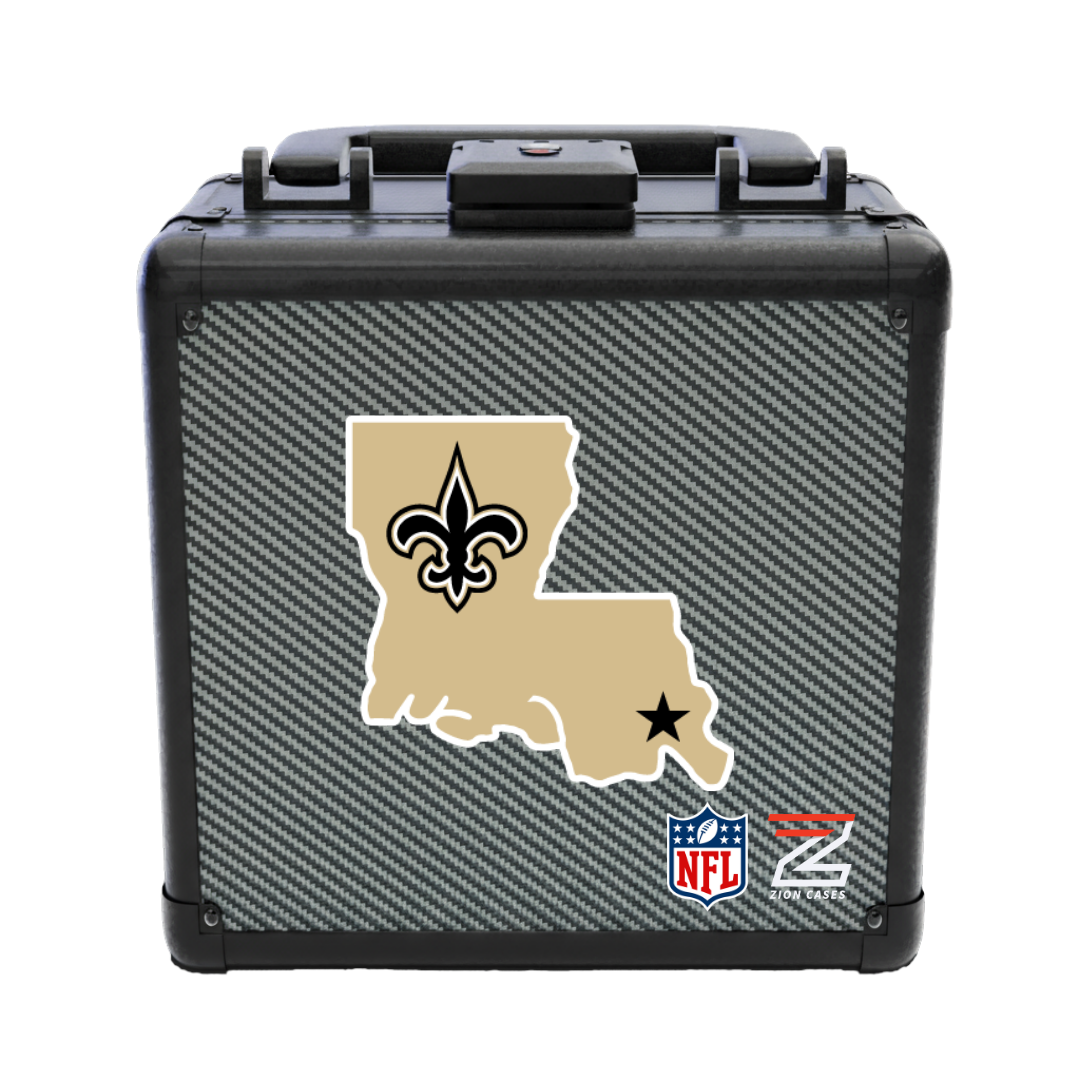 New Orleans Saints - NFL Carbon Fiber Slab Cases X, 2R, XL