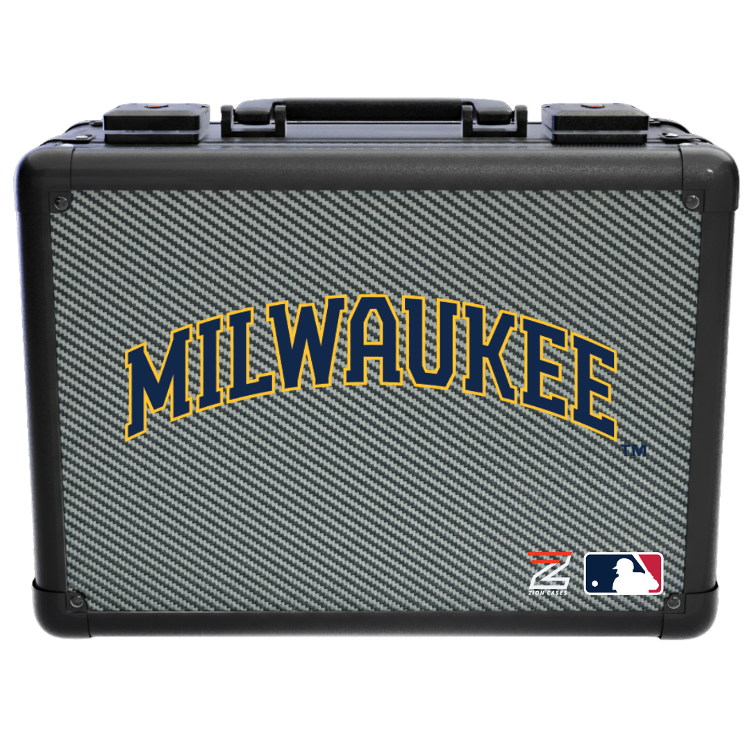 Milwaukee Brewers - MLB Carbon Fiber Slab Cases X, 2R, XL