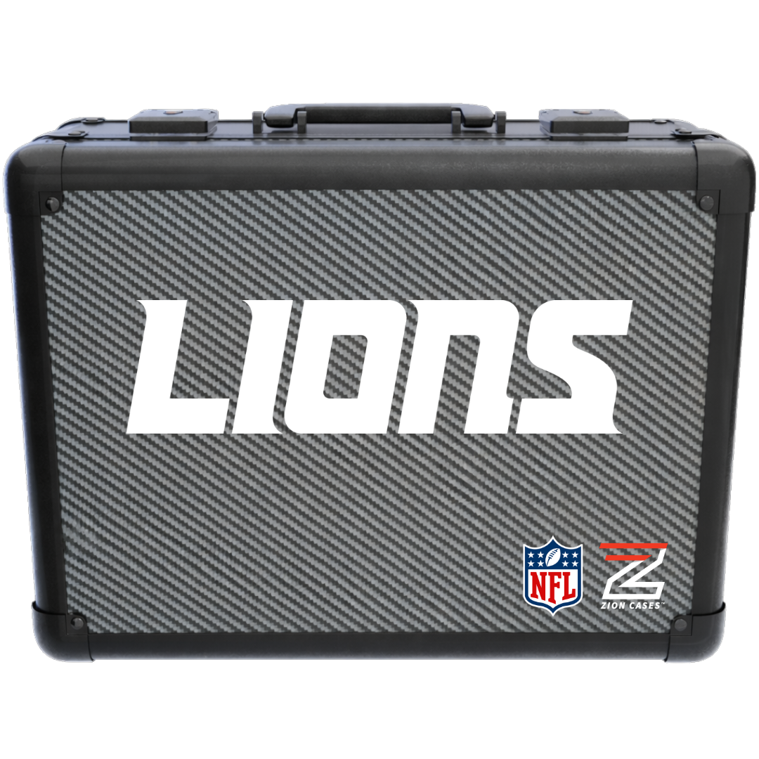 Detroit Lions - NFL Carbon Fiber Slab Cases X, 2R, XL