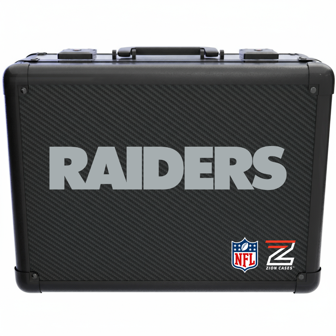 Las Vegas Raiders - NFL Carbon Fiber Slab Cases X, 2R, XL