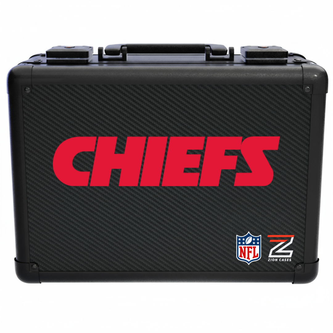 Kansas City Chiefs - NFL Carbon Fiber Slab Cases X, 2R, XL