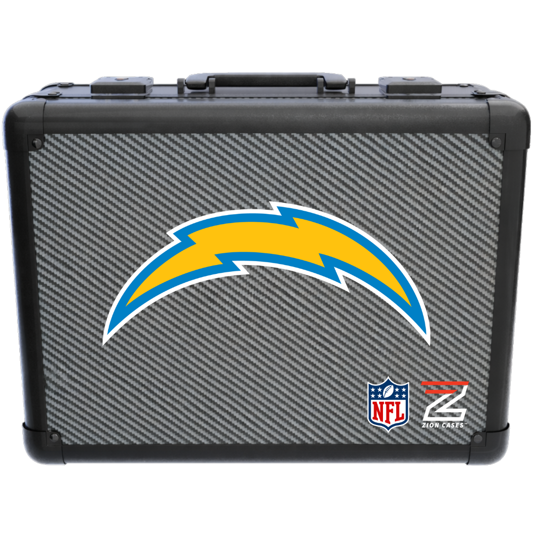 Los Angeles Chargers - NFL Carbon Fiber Slab Cases X, 2R, XL