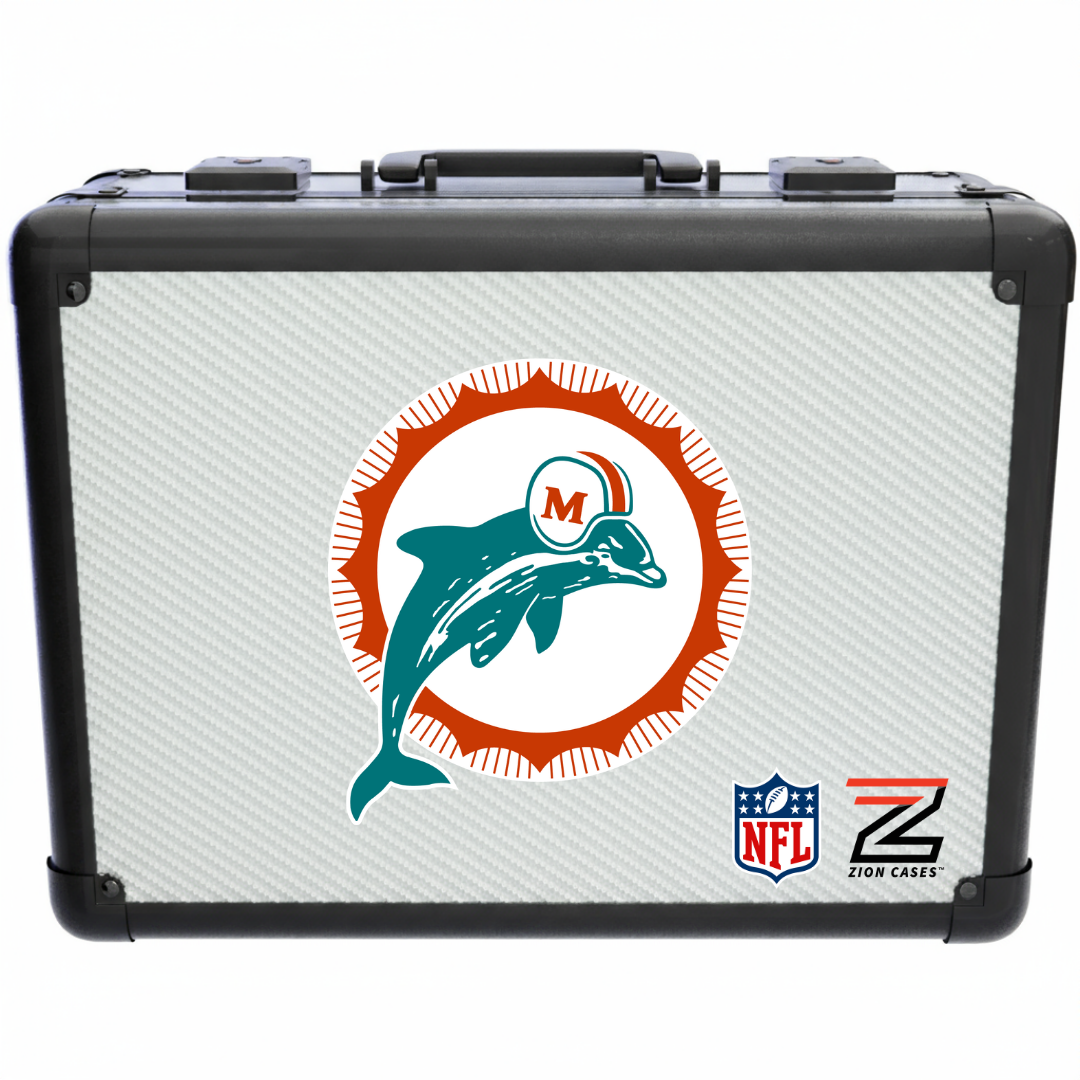 Miami Dolphins - NFL Carbon Fiber Slab Cases X, 2R, XL