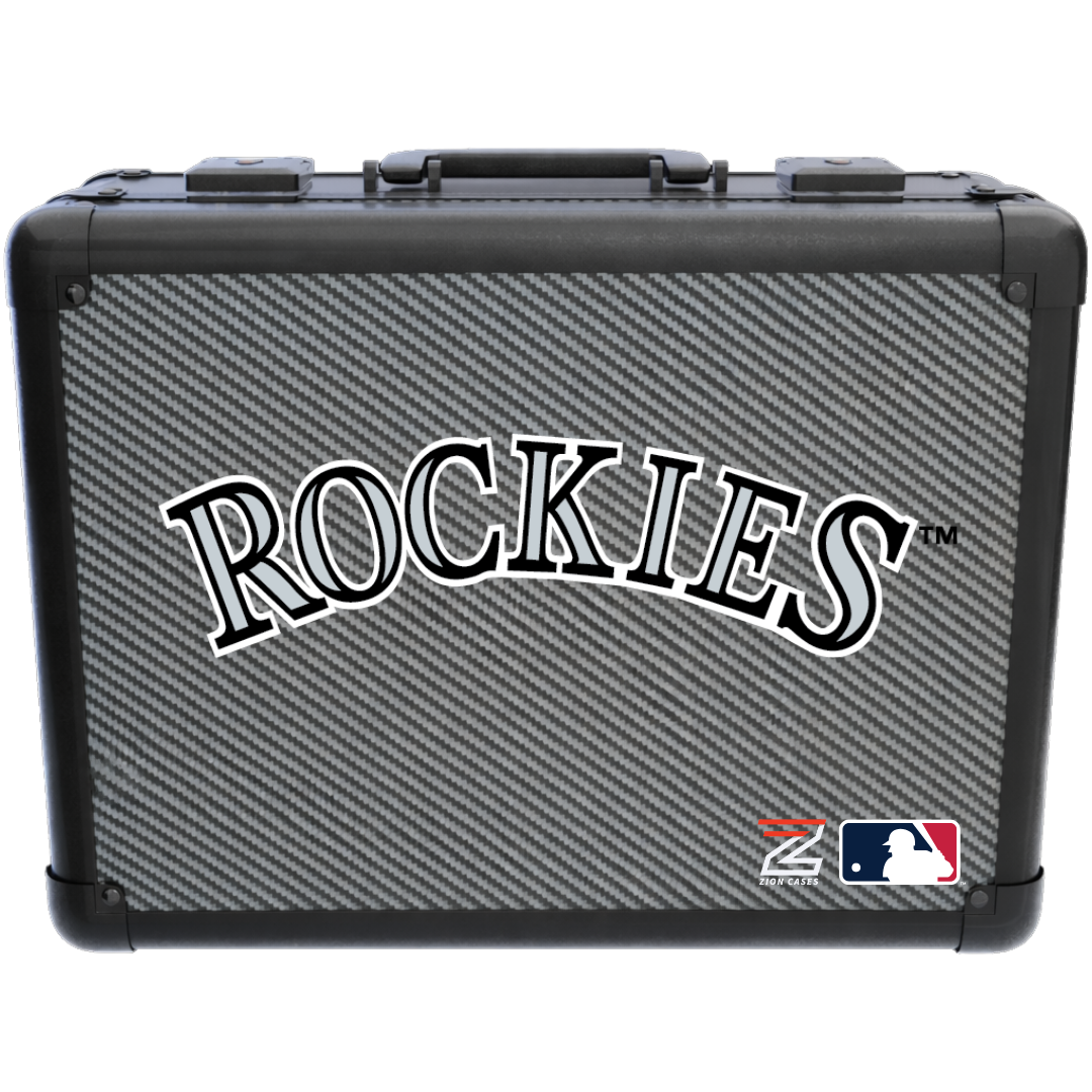 Colorado Rockies - MLB Carbon Fiber Slab Cases X, 2R, XL