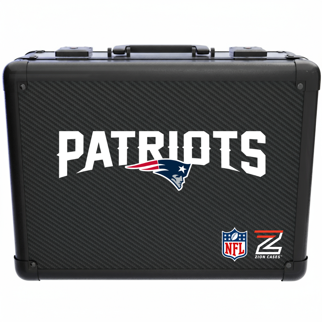 New England Patriots - NFL Carbon Fiber Slab Cases X, 2R, XL