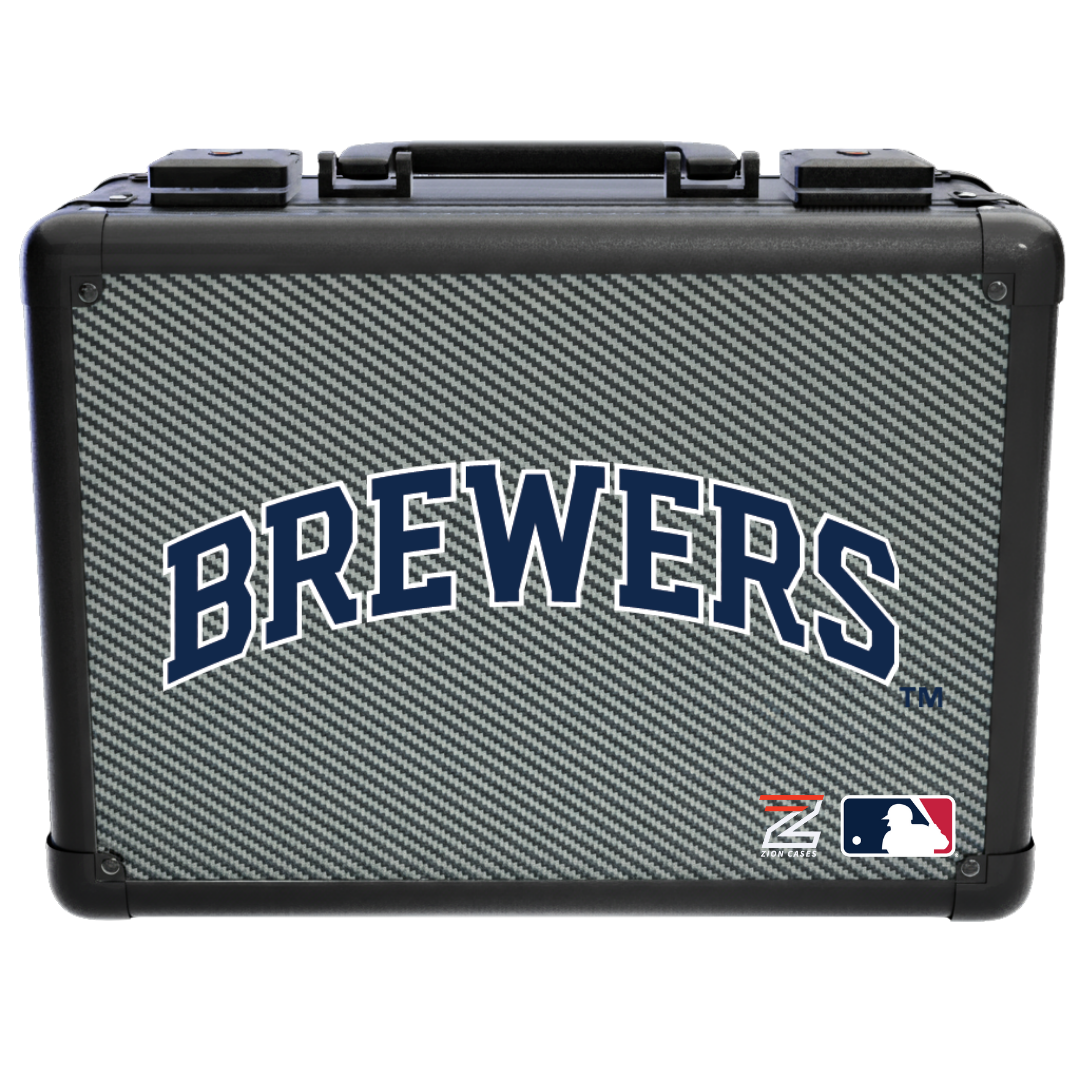 Milwaukee Brewers - MLB Carbon Fiber Slab Cases X, 2R, XL
