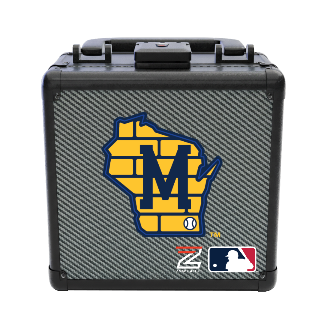 Milwaukee Brewers - MLB Carbon Fiber Slab Cases X, 2R, XL