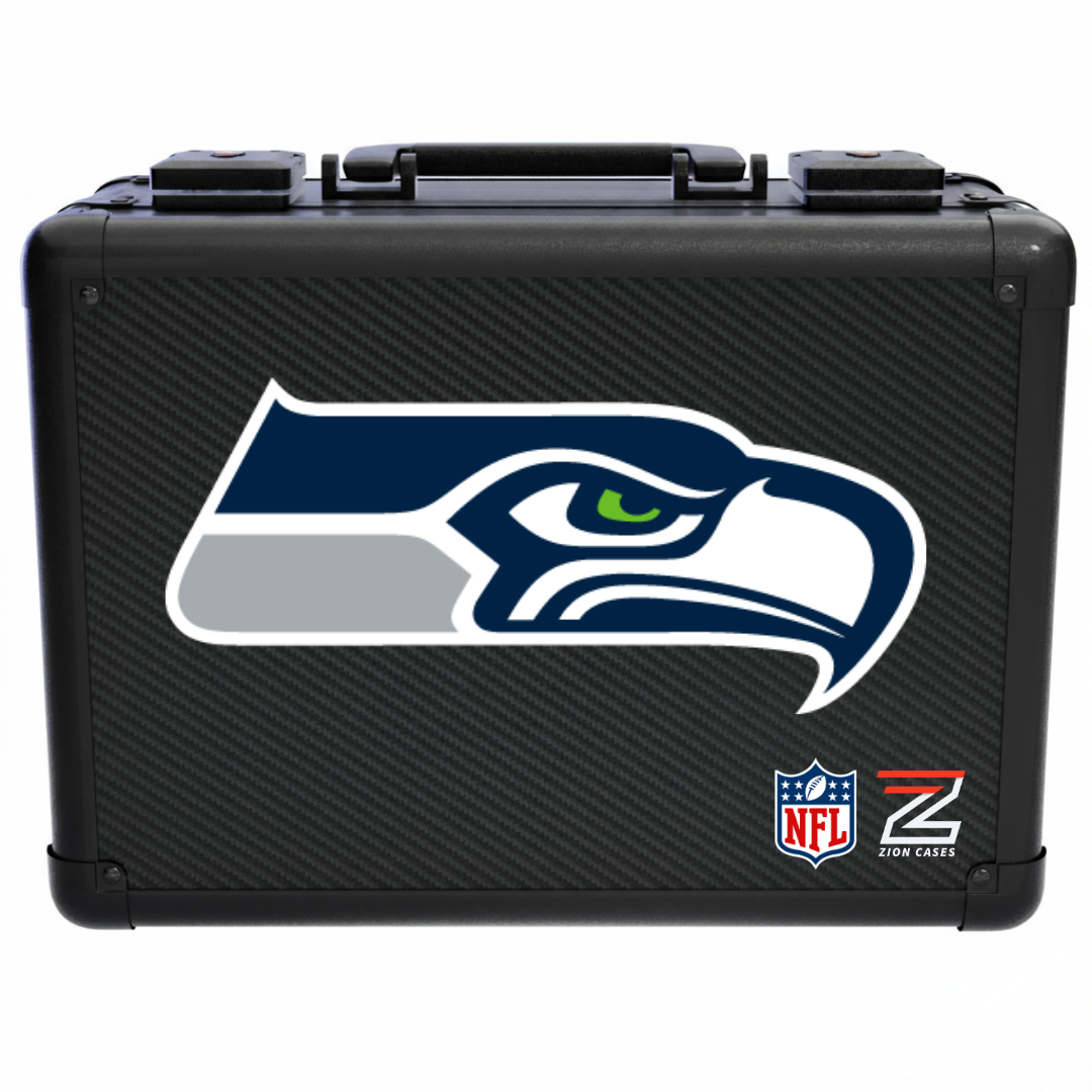 Seattle Seahawks - NFL Carbon Fiber Slab Cases X, 2R, XL