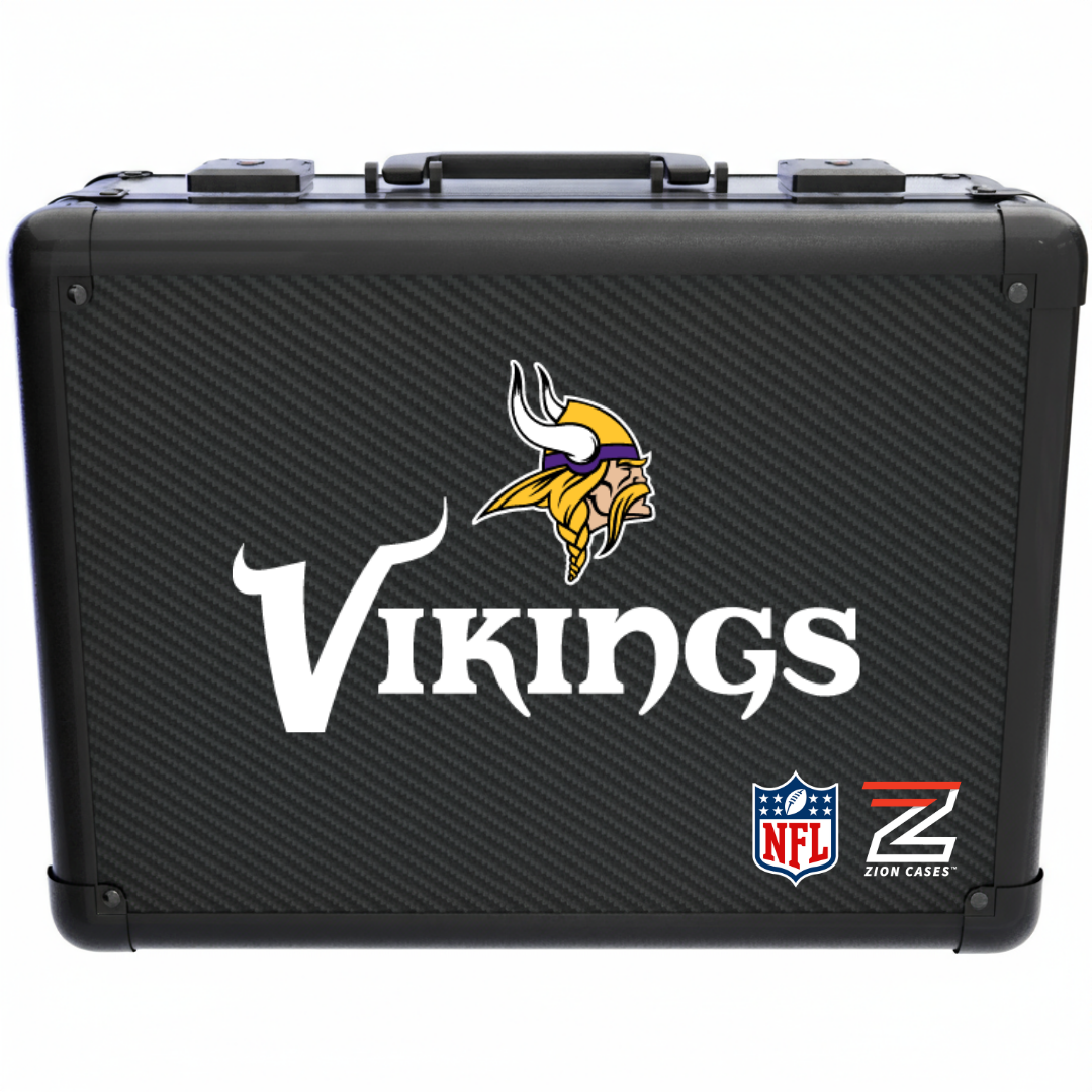 Minnesota Vikings - NFL Carbon Fiber Slab Cases X, 2R, XL