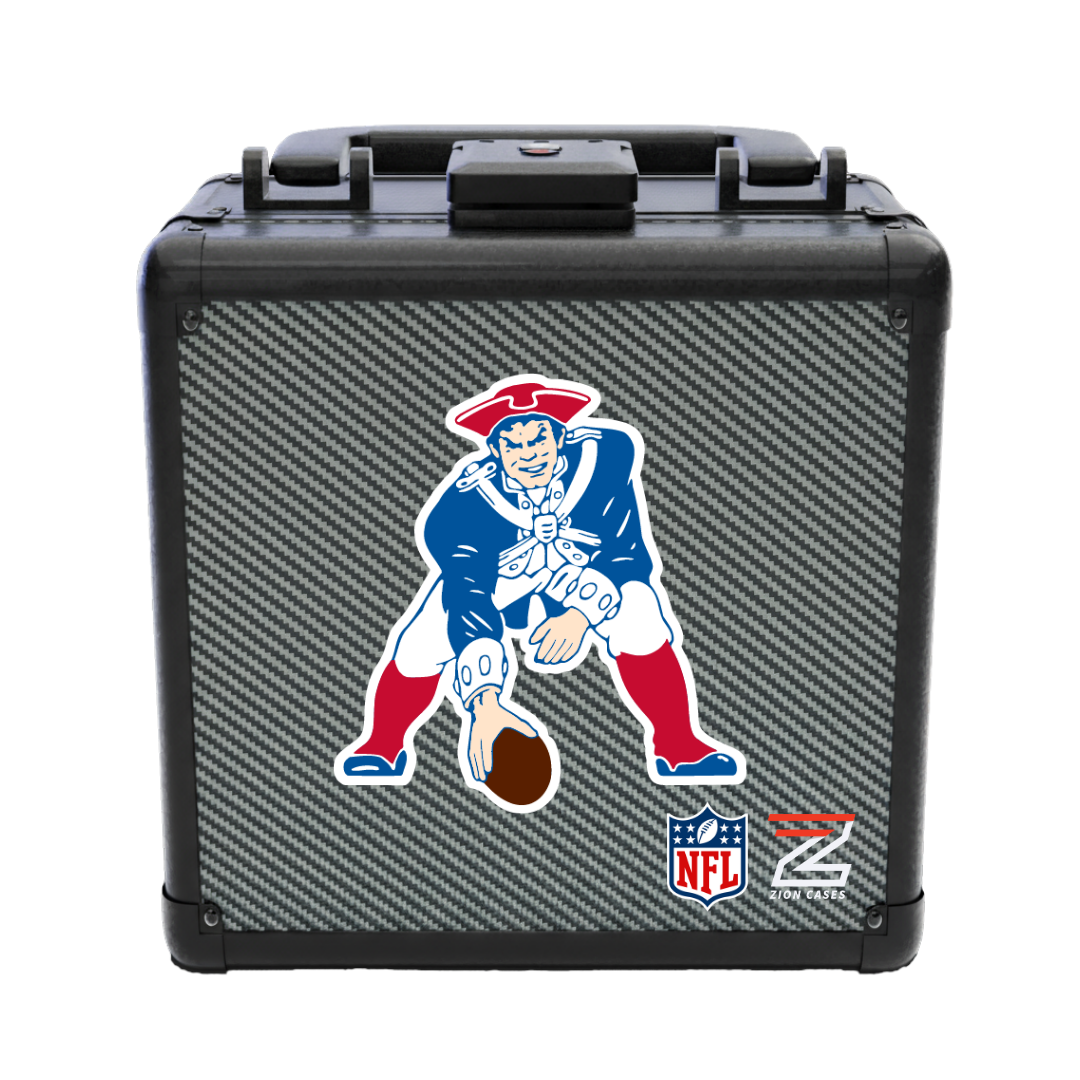New England Patriots - NFL Carbon Fiber Slab Cases X, 2R, XL