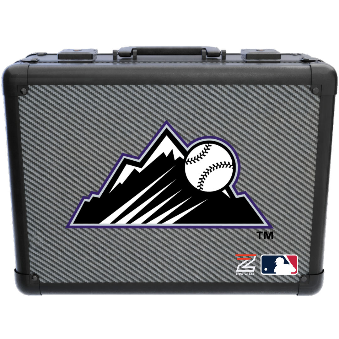 Colorado Rockies - MLB Carbon Fiber Slab Cases X, 2R, XL
