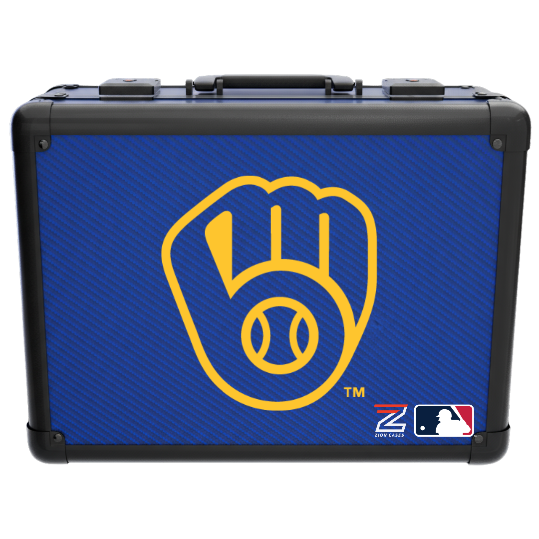 Milwaukee Brewers - MLB Carbon Fiber Slab Cases X, 2R, XL