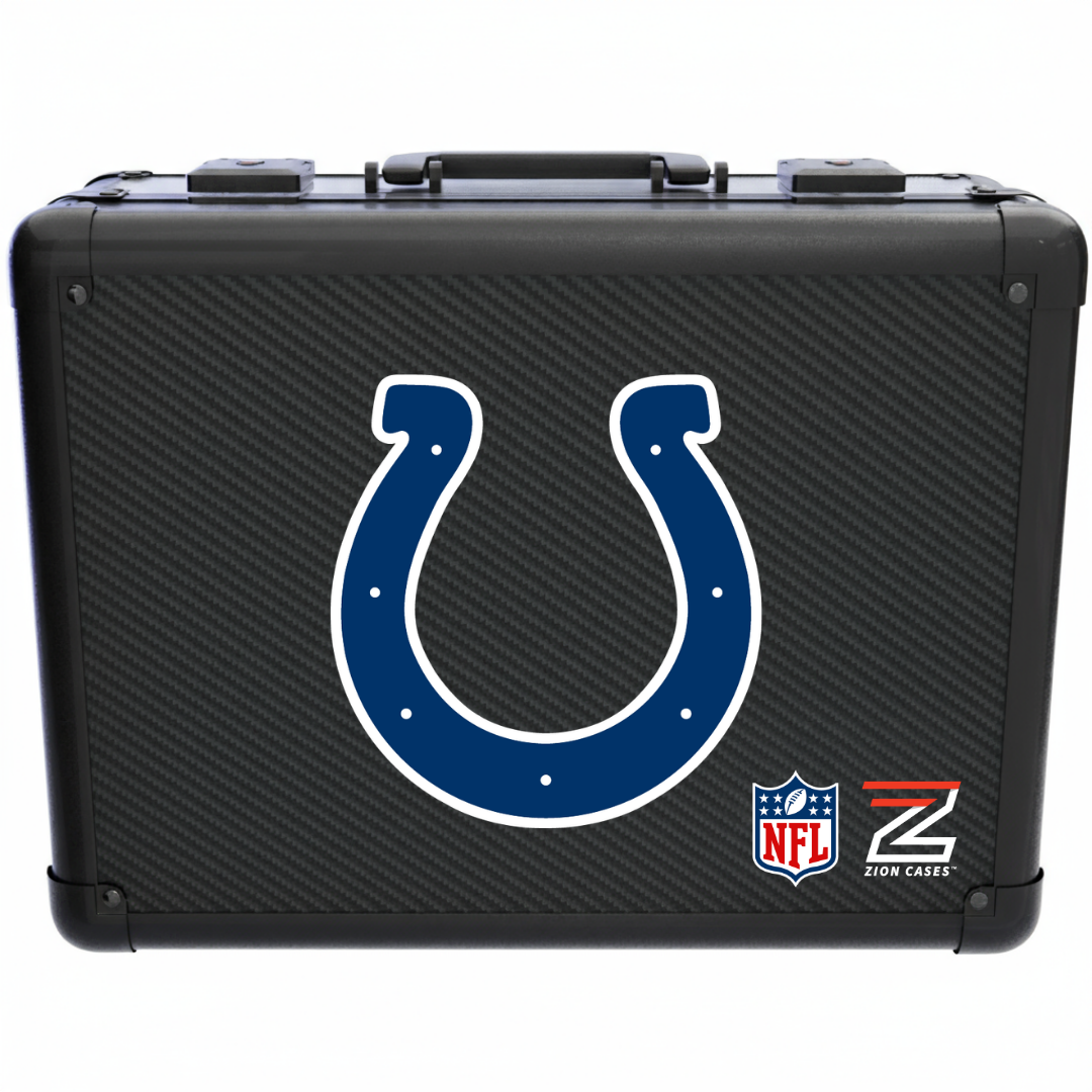 Indianapolis Colts - NFL Carbon Fiber Slab Cases X, 2R, XL