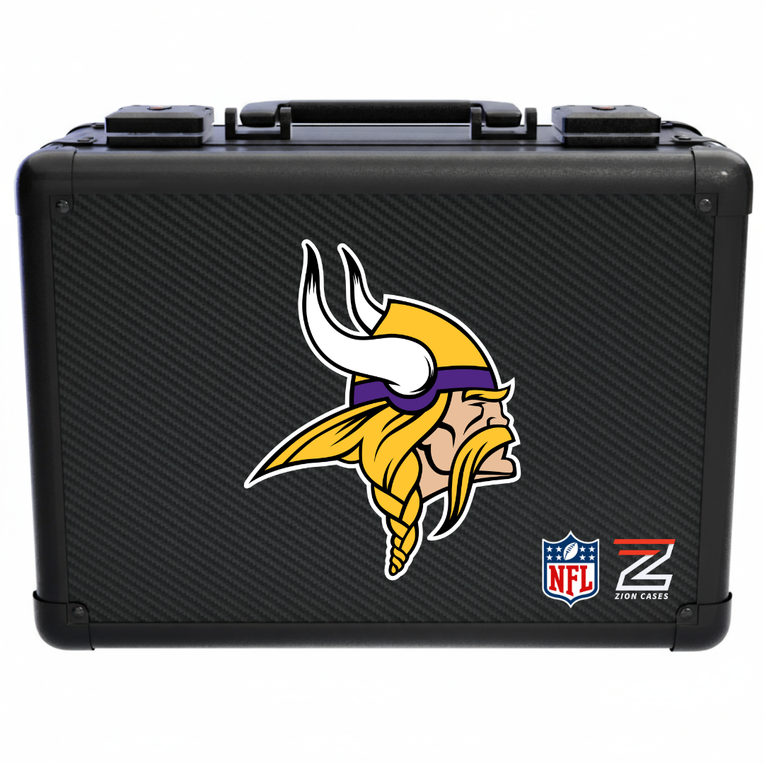 Minnesota Vikings - NFL Carbon Fiber Slab Cases X, 2R, XL