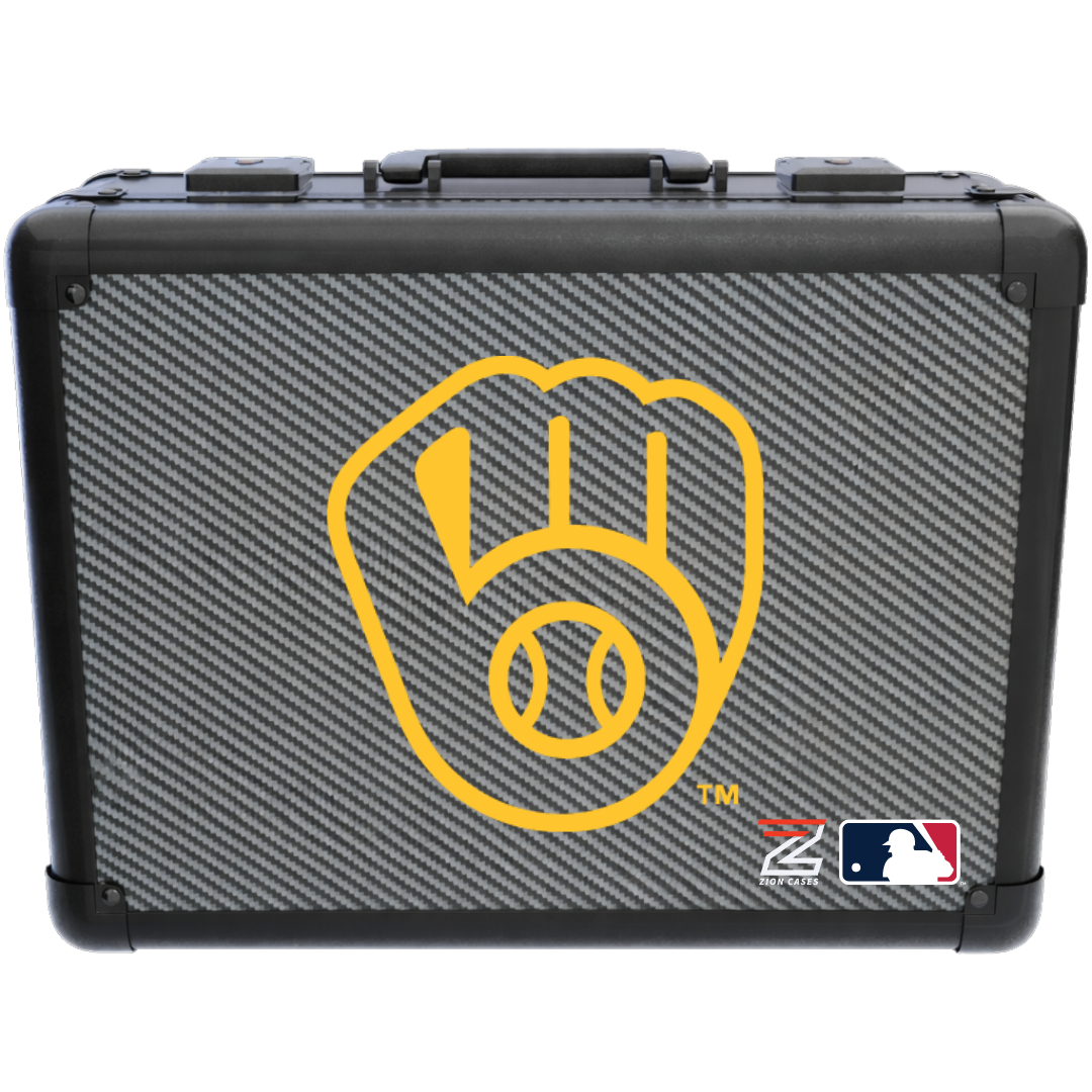 Milwaukee Brewers - MLB Carbon Fiber Slab Cases X, 2R, XL