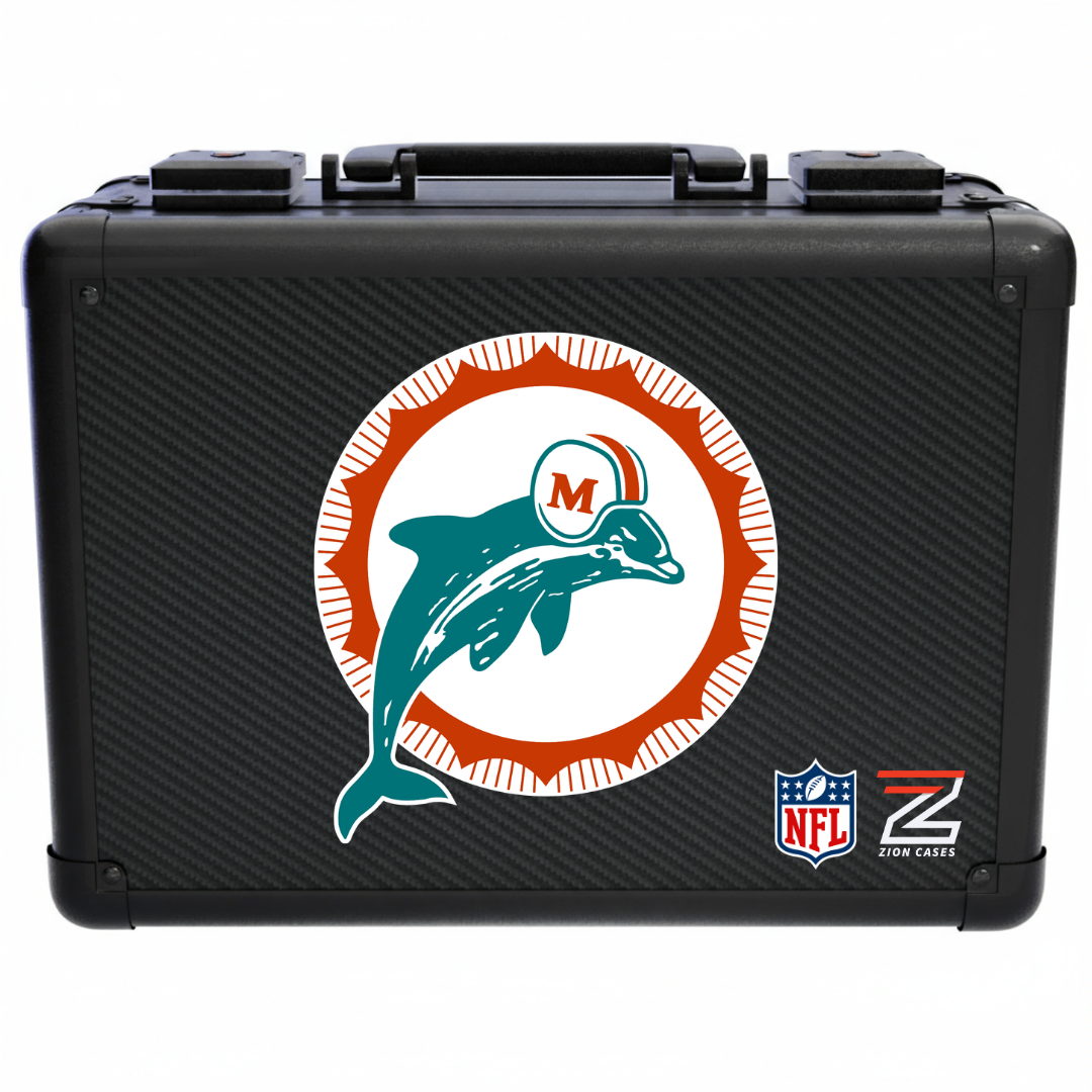 Miami Dolphins - NFL Carbon Fiber Slab Cases X, 2R, XL
