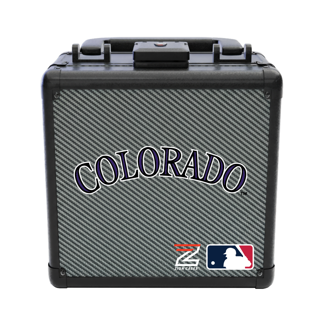Colorado Rockies - MLB Carbon Fiber Slab Cases X, 2R, XL