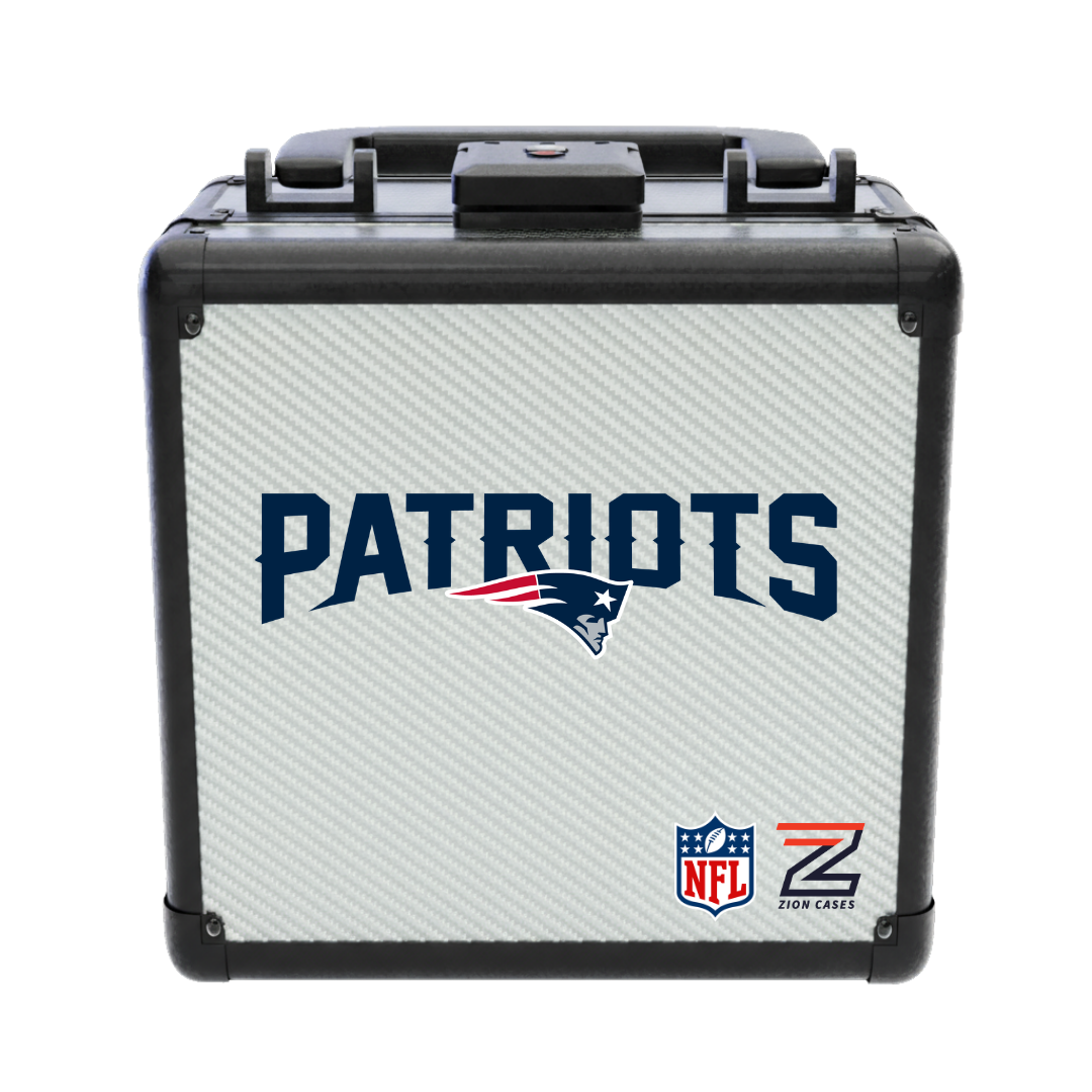 New England Patriots - NFL Carbon Fiber Slab Cases X, 2R, XL