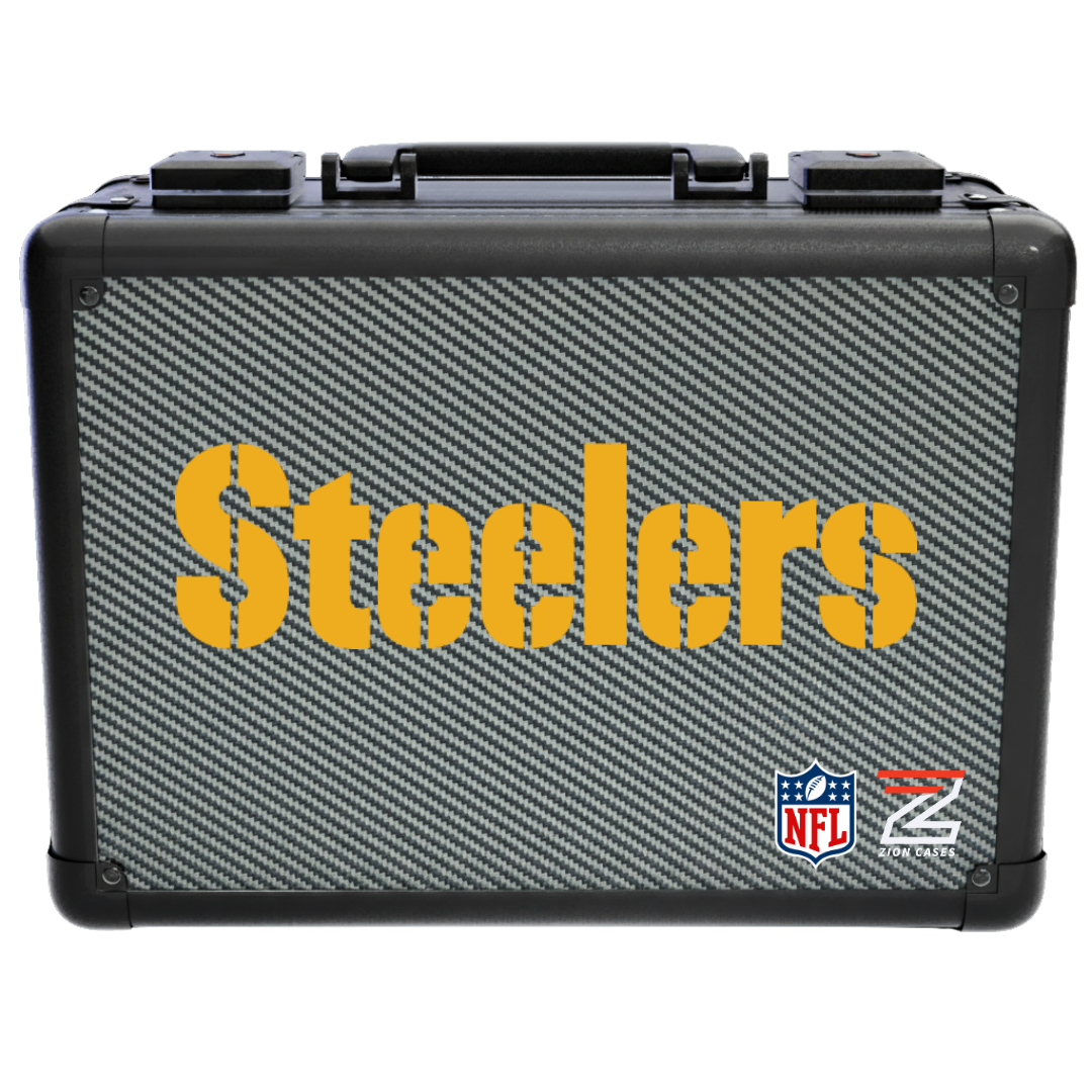 Pittsburgh Steelers - NFL Carbon Fiber Slab Cases X, 2R, XL