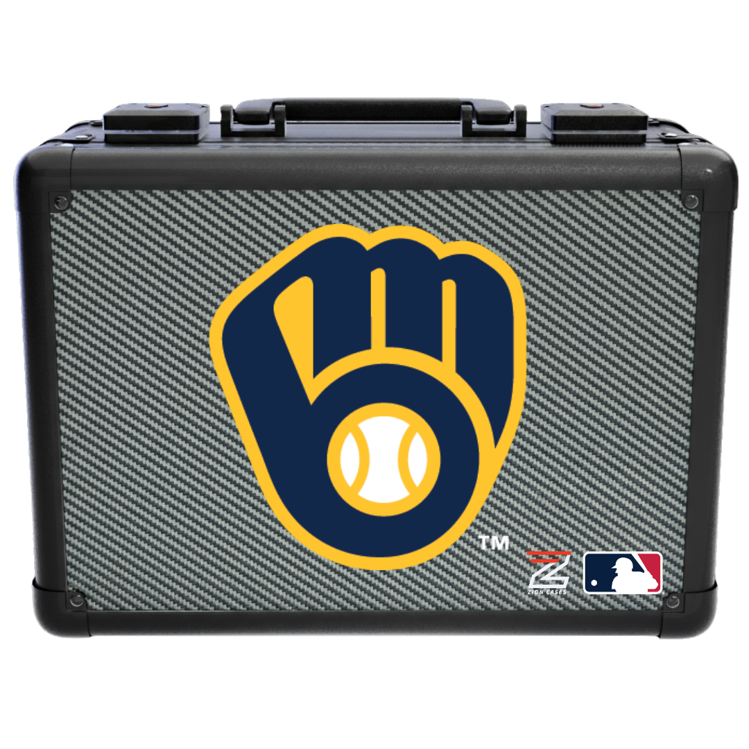 Milwaukee Brewers - MLB Carbon Fiber Slab Cases X, 2R, XL