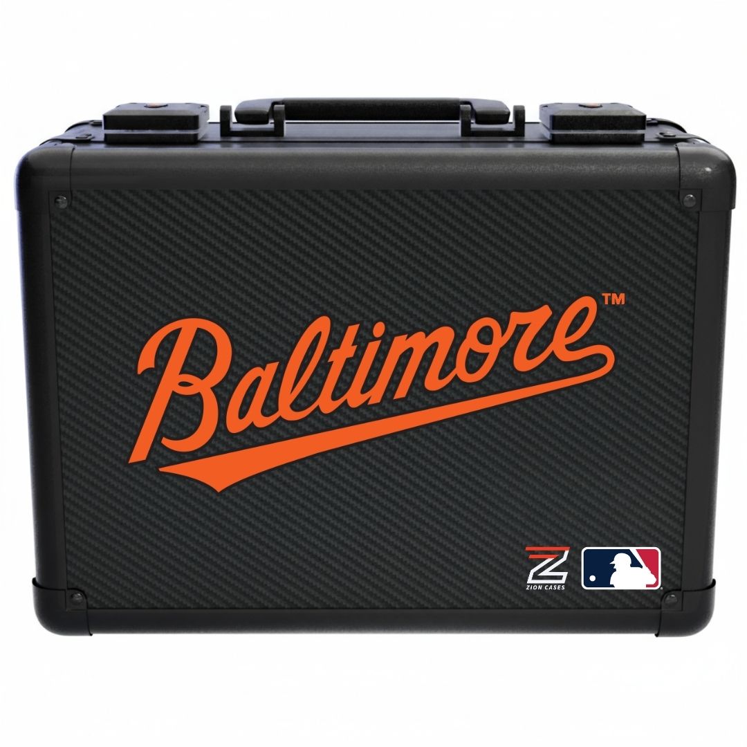 Baltimore Orioles - MLB Carbon Fiber Slab Cases X, 2R, XL