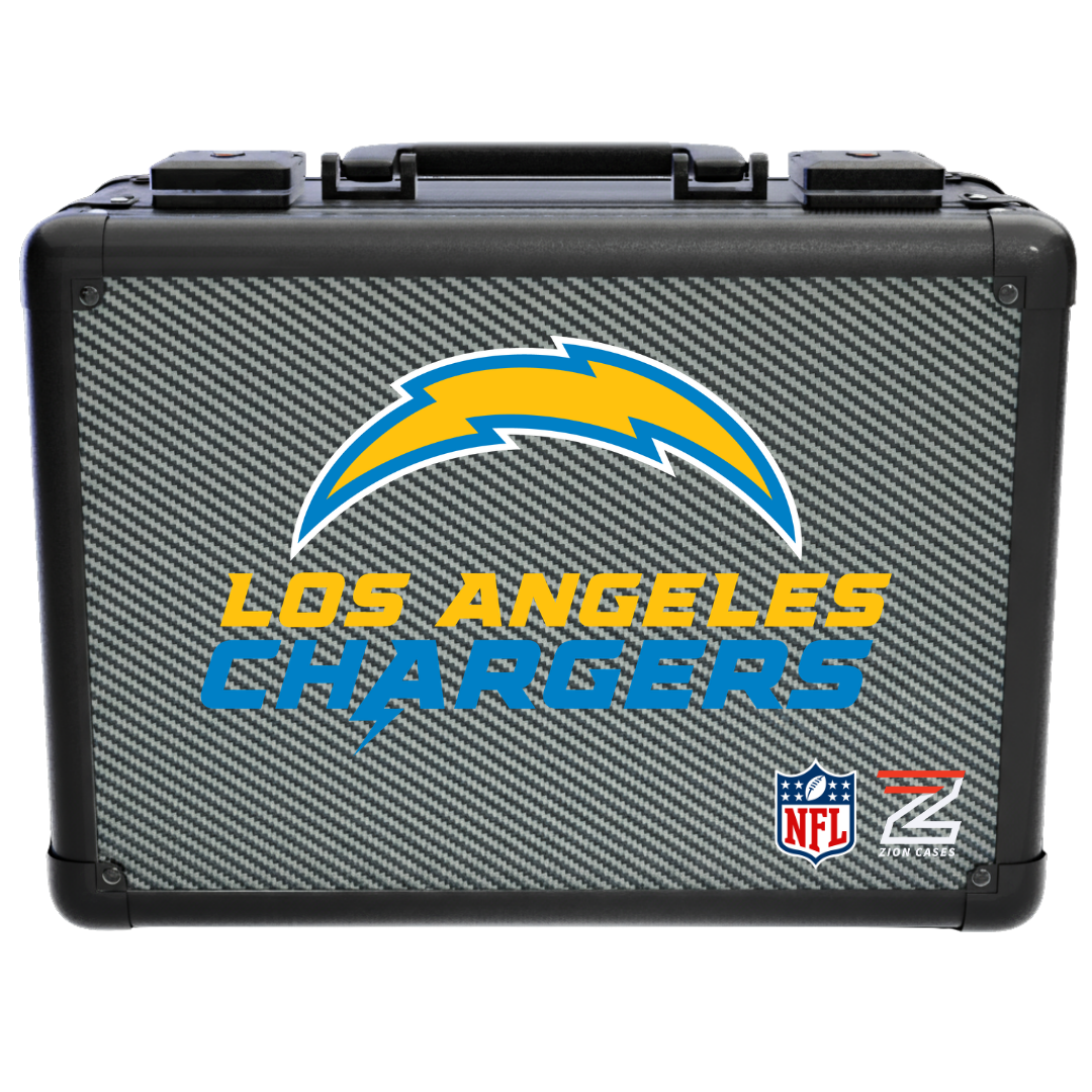 Los Angeles Chargers - NFL Carbon Fiber Slab Cases X, 2R, XL