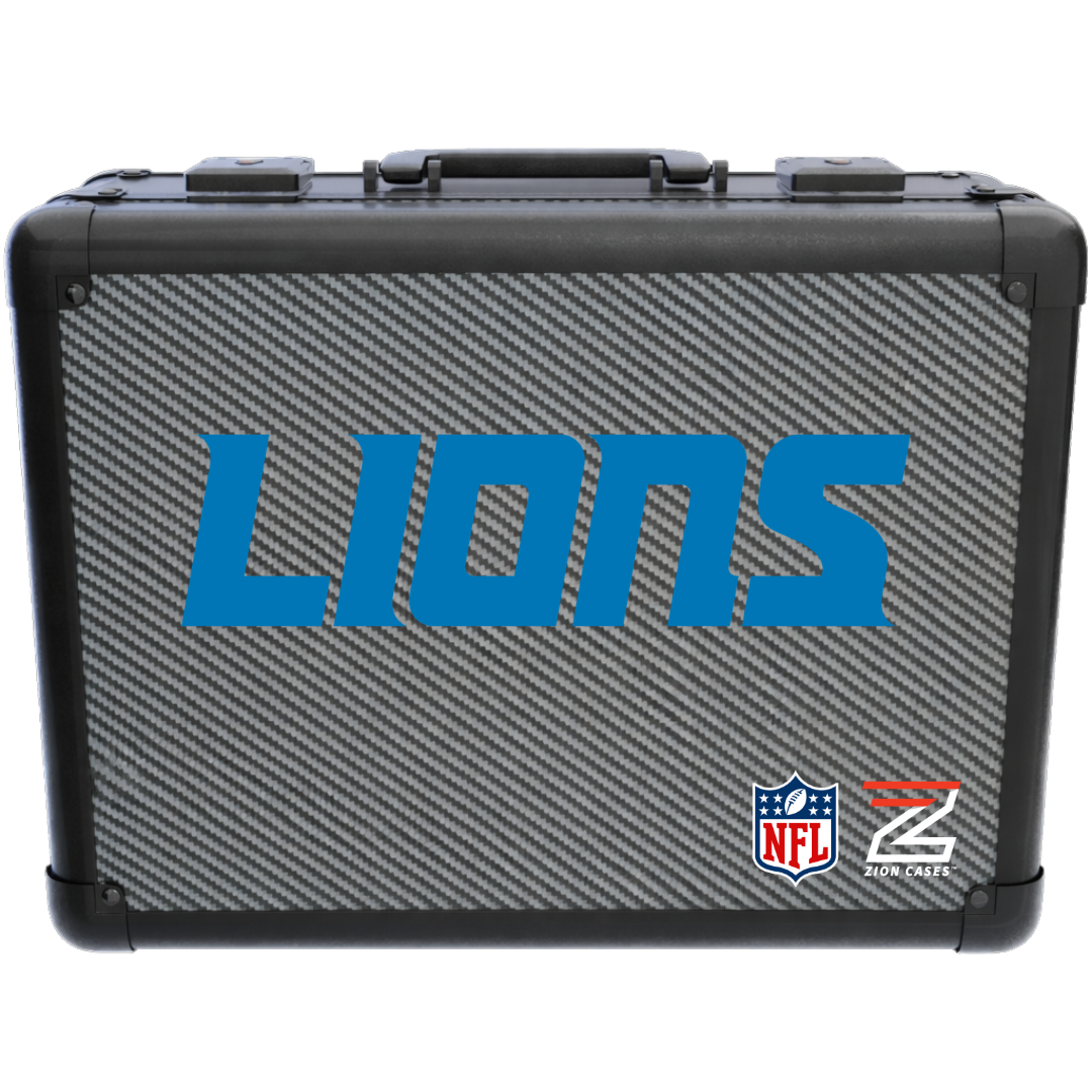 Detroit Lions - NFL Carbon Fiber Slab Cases X, 2R, XL