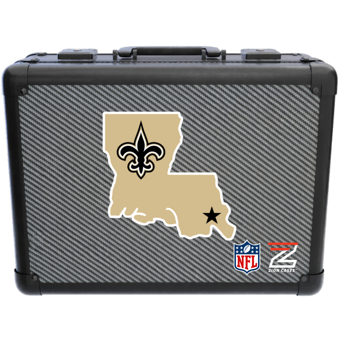 New Orleans Saints - NFL Carbon Fiber Slab Cases X, 2R, XL
