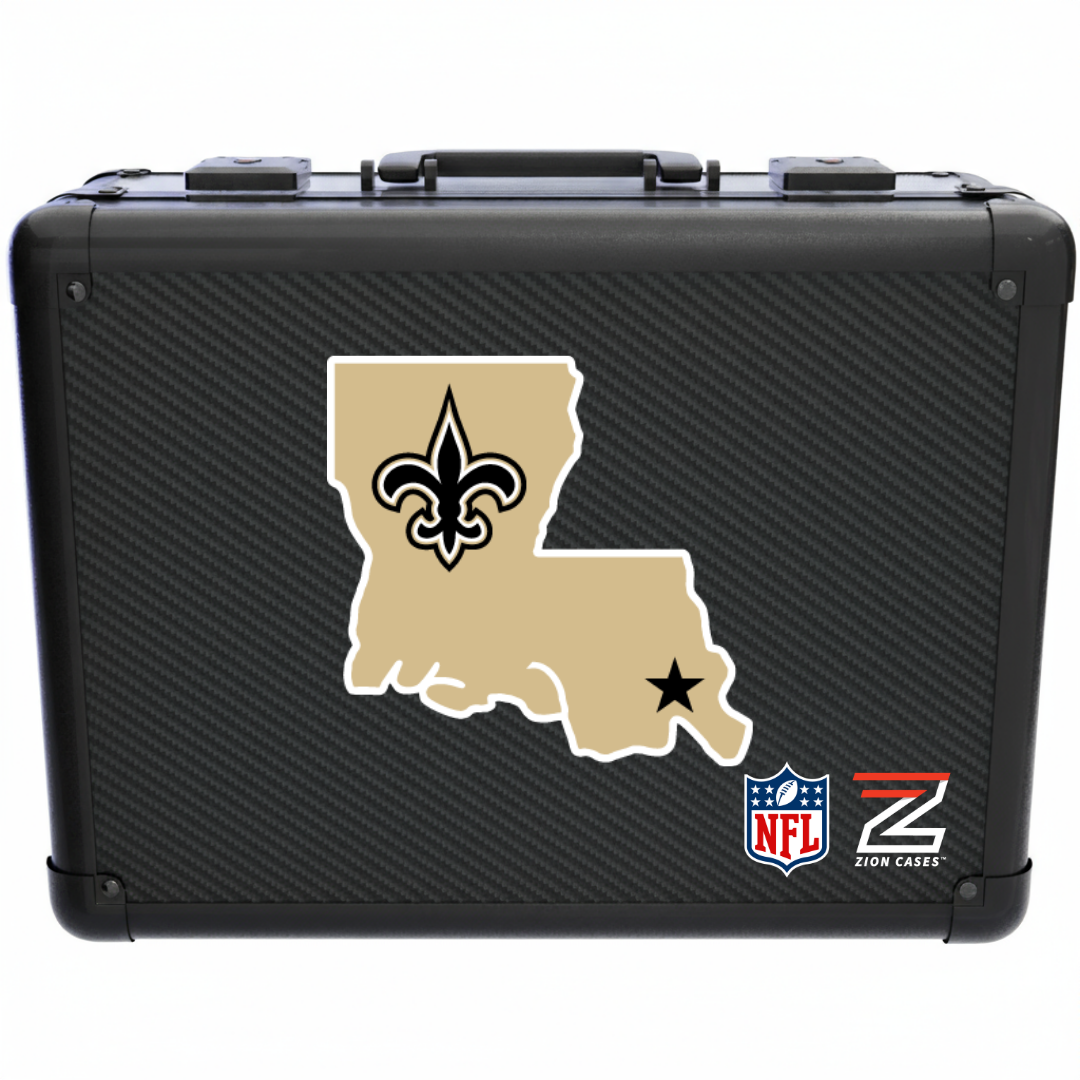 New Orleans Saints - NFL Carbon Fiber Slab Cases X, 2R, XL