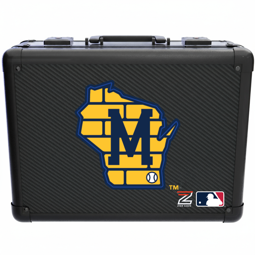 Milwaukee Brewers - MLB Carbon Fiber Slab Cases X, 2R, XL