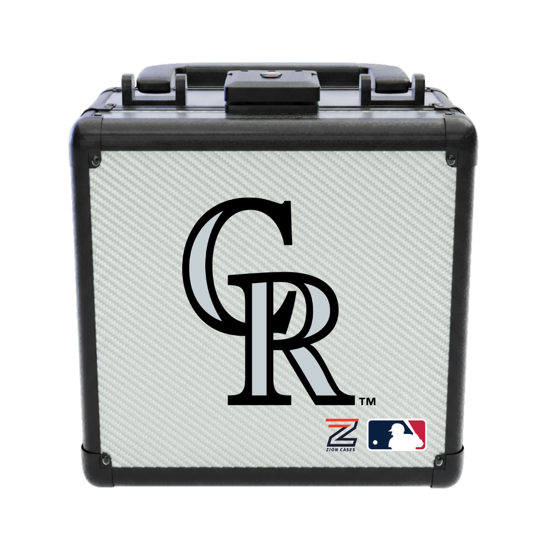 Colorado Rockies - MLB Carbon Fiber Slab Cases X, 2R, XL