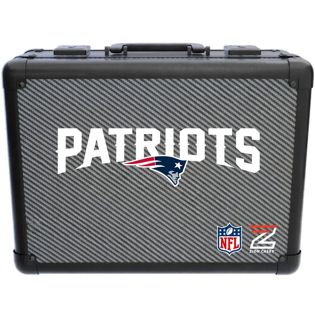 New England Patriots - NFL Carbon Fiber Slab Cases X, 2R, XL