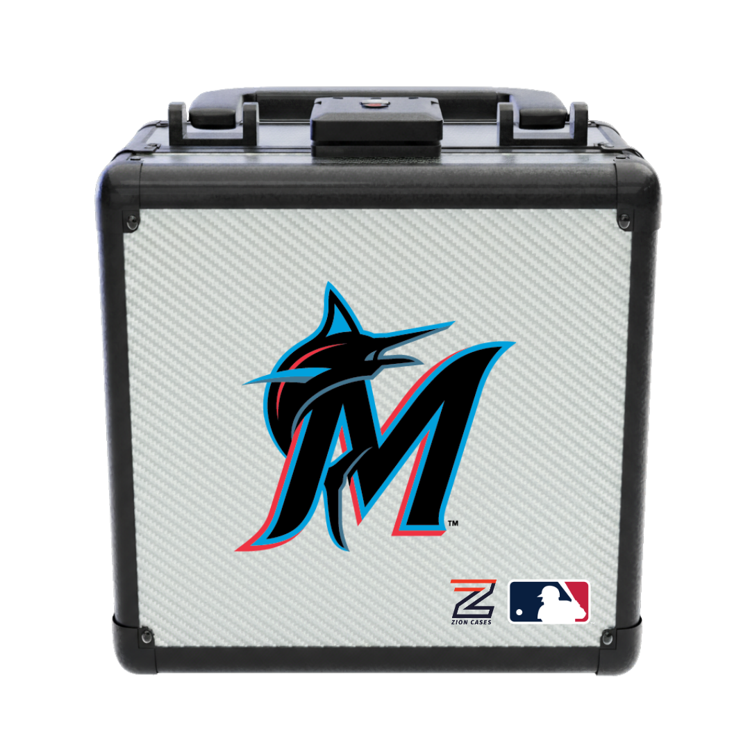 Miami Marlins - MLB Carbon Fiber Slab Cases X, 2R, XL