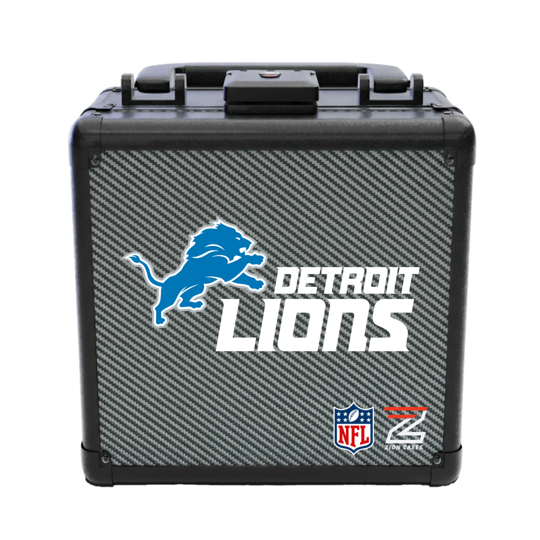 Detroit Lions - NFL Carbon Fiber Slab Cases X, 2R, XL