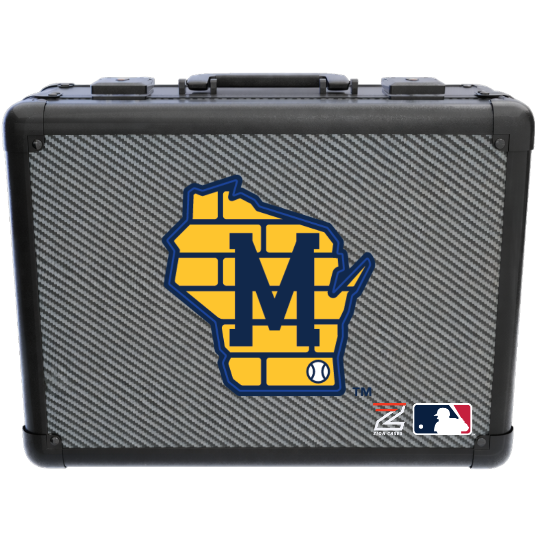 Milwaukee Brewers - MLB Carbon Fiber Slab Cases X, 2R, XL