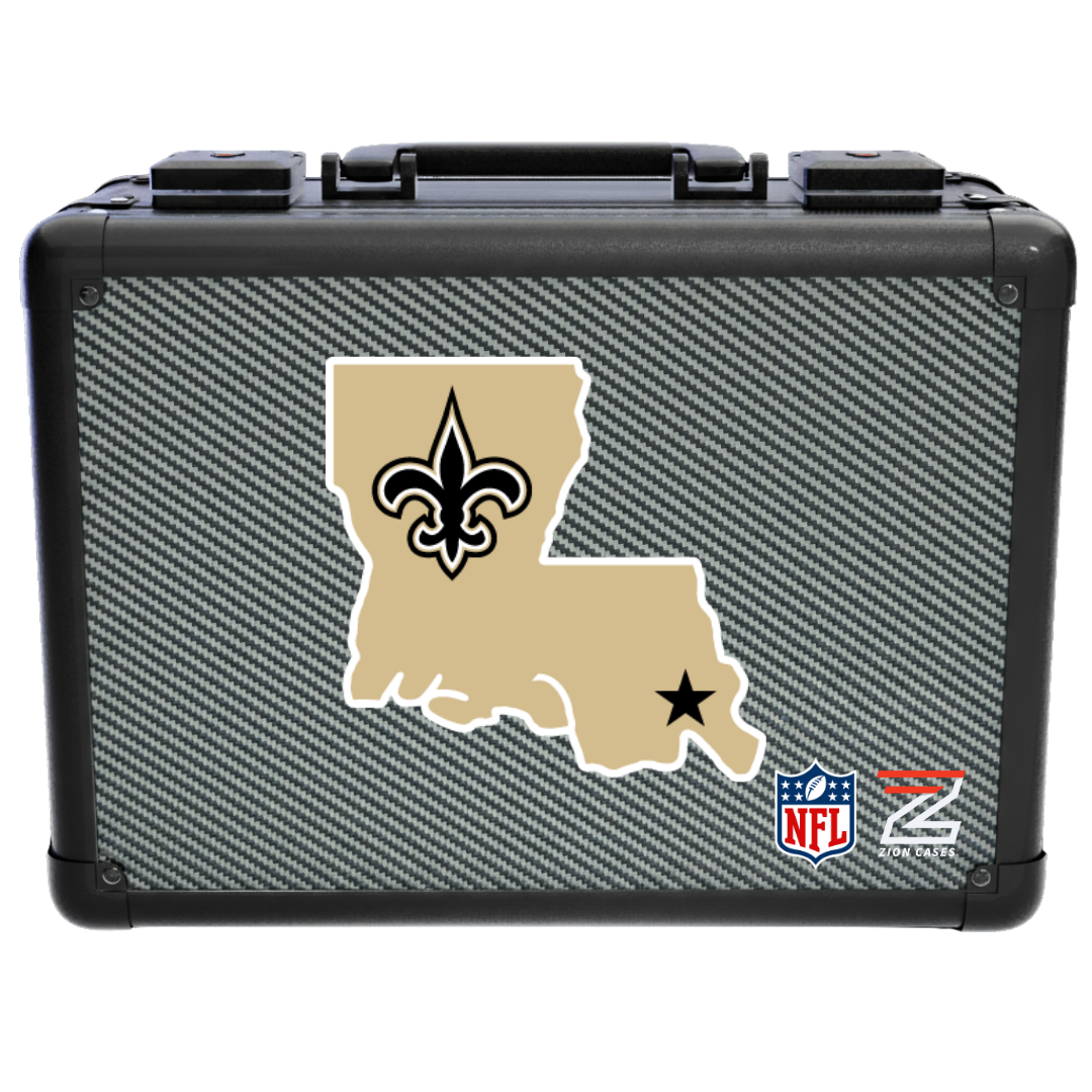 New Orleans Saints - NFL Carbon Fiber Slab Cases X, 2R, XL