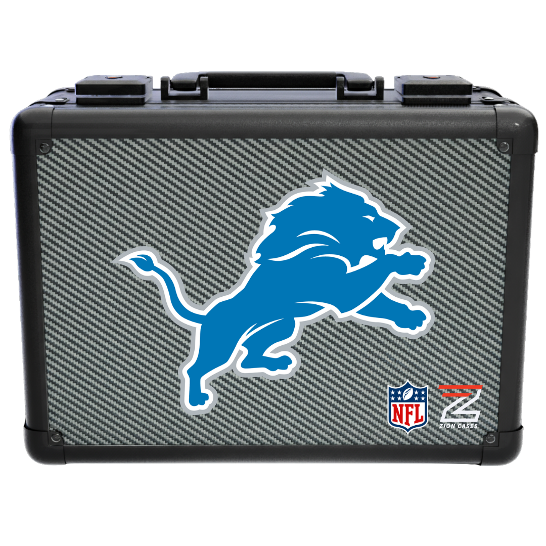 Detroit Lions - NFL Carbon Fiber Slab Cases X, 2R, XL