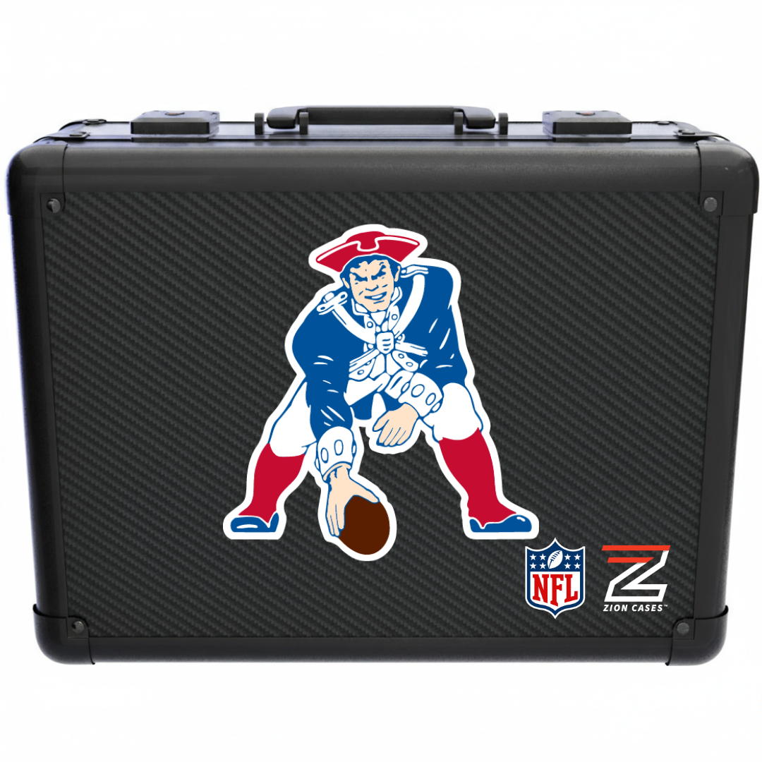 New England Patriots - NFL Carbon Fiber Slab Cases X, 2R, XL